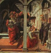 Fra Filippo Lippi The Annunciation oil painting artist